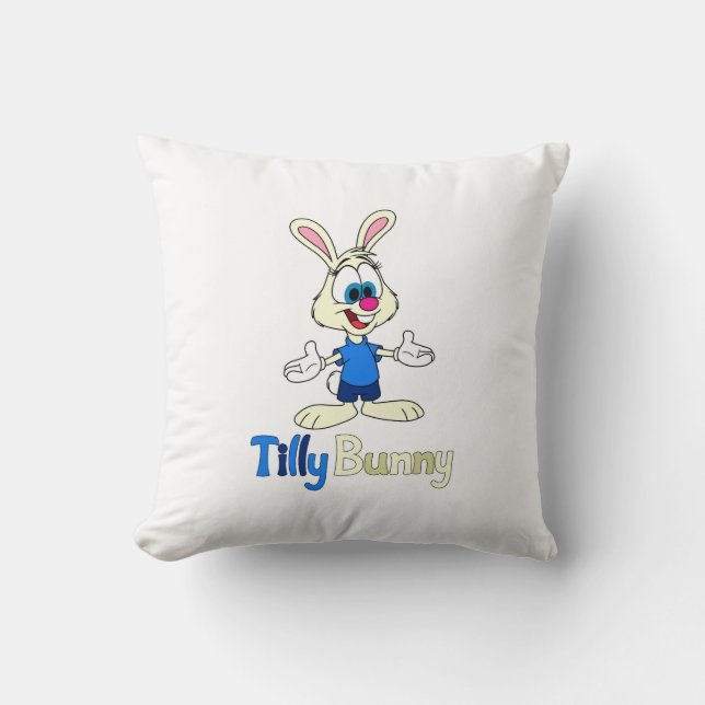 Tilly Bunny Kastkudde Kudde (Framsida)
