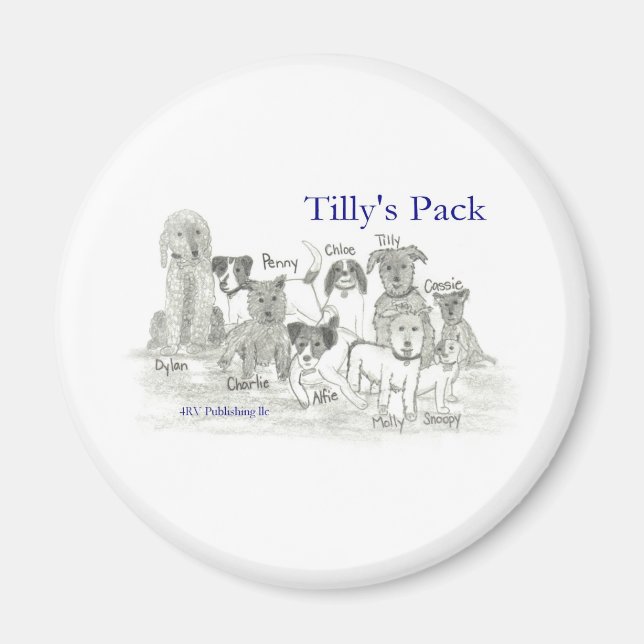 Tilly's Pack Magnet (Framsidan)