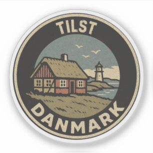 Tilst, Danmark Danmark Klistermärken