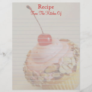 Tilt Cherry Cuptårta Lintrad Recipe Letterhead