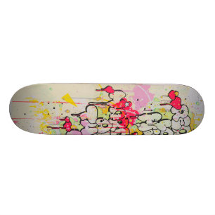 Tilt "Real Graffiti Love" Del I Skateboard Bräda 20 Cm