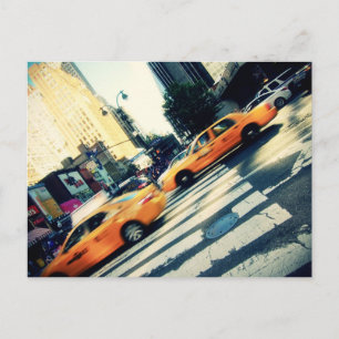Tilt Taxi NYC Vykort