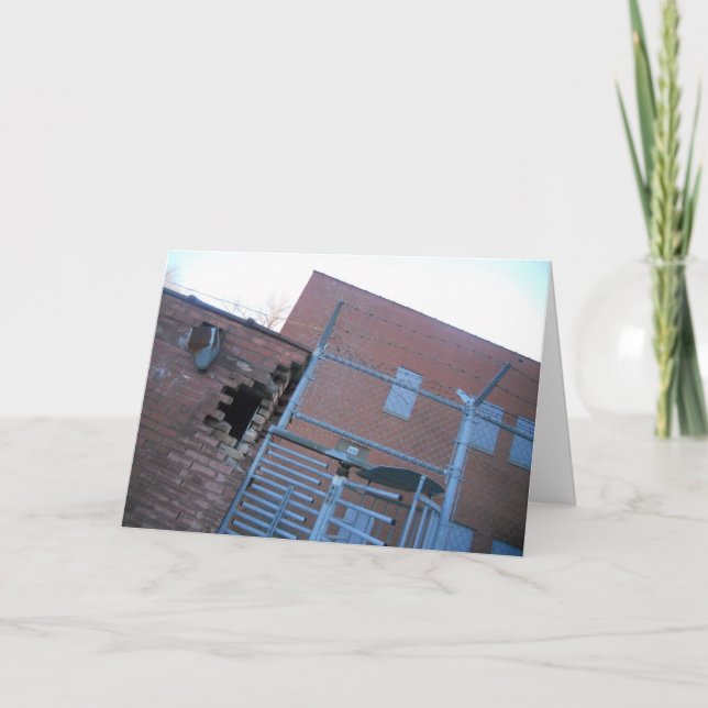 "Tilted Hamm's Brewery" Tillfriskna Kort (Framsida)