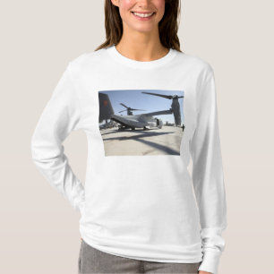 Tiltrotor flygplan 2 för fiskgjuse V-22 T Shirt
