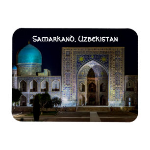 Tilya-Kori Madrasah i Registan square square - Sam Magnet
