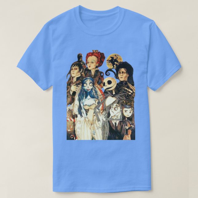 Tim Burton Film T Shirt (Design framsida)