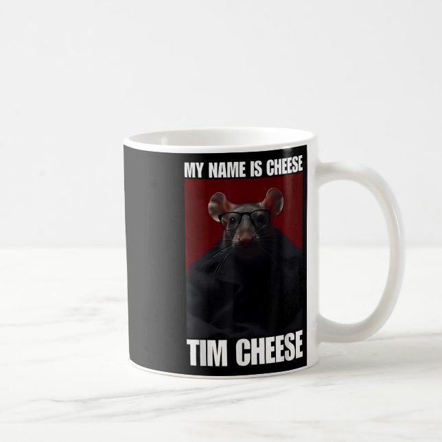 Tim Cheese - Brainrot Meme Kaffemugg (Höger)