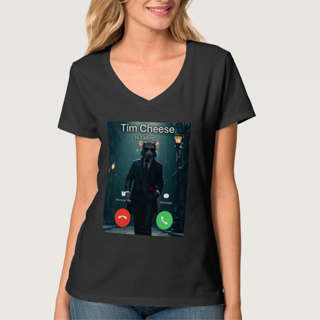 Tim Cheese meme T Shirt (Framsida)