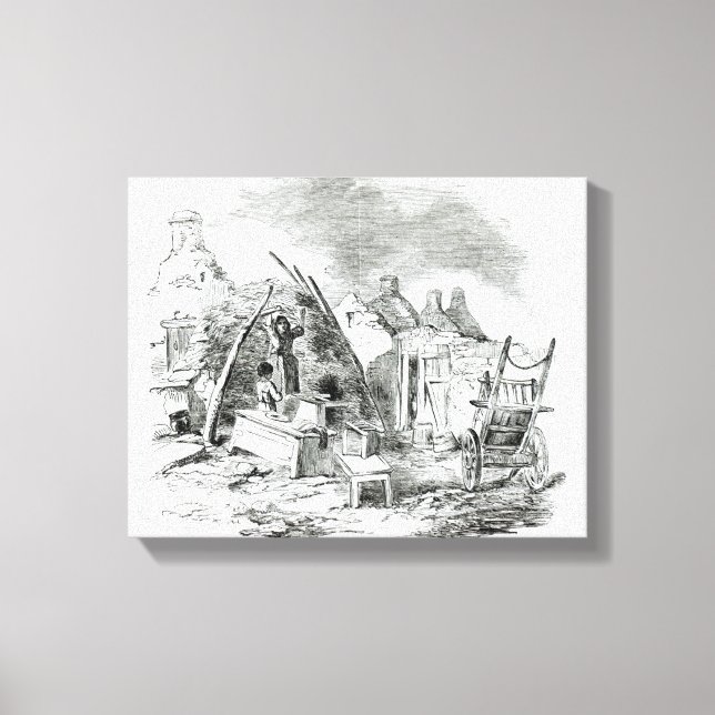 Tim Downs, Scalpeen of Tim Downs, Dunmore Canvastryck (Framsida)