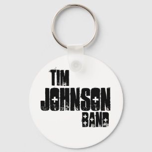 Tim Johnson musikband Keychain Nyckelring