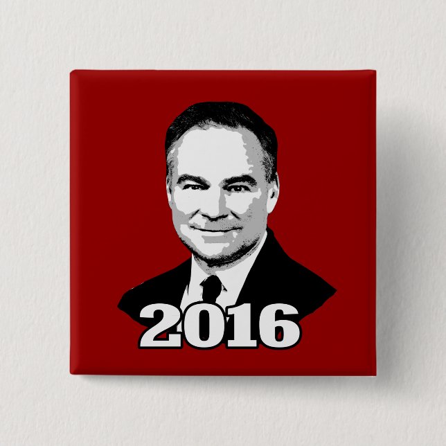 Tim Kaine 2016 Knapp (Framsida)