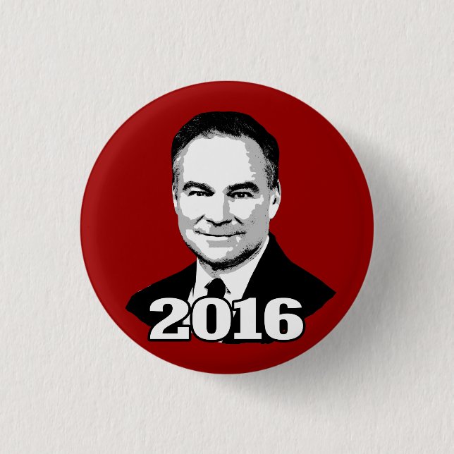Tim Kaine 2016 Knapp (Framsida)