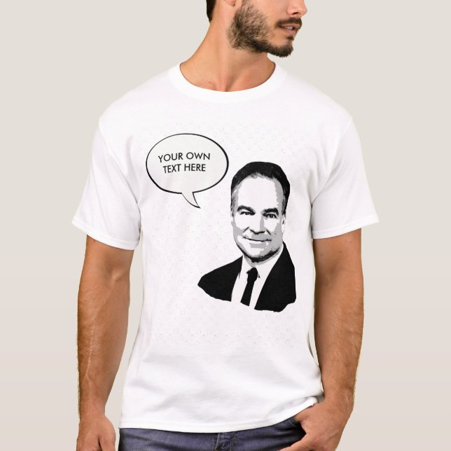 Tim Kaine - byst - T-shirt (Framsida)
