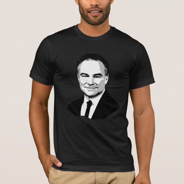 Tim Kaine - byst - T-shirt (Framsida)