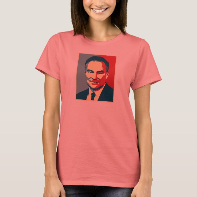 TIM KAINE - POSTER - T-SHIRT (Framsida)