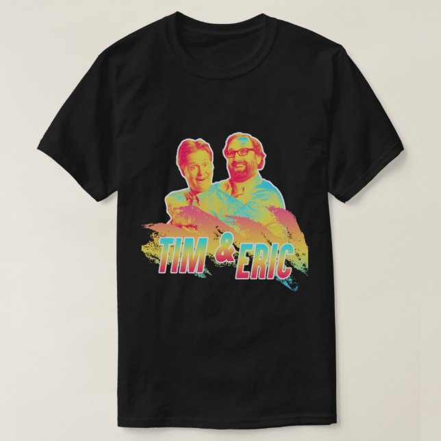 Tim och Eric Tim och Eric - 80-talet T Shirt (Design framsida)