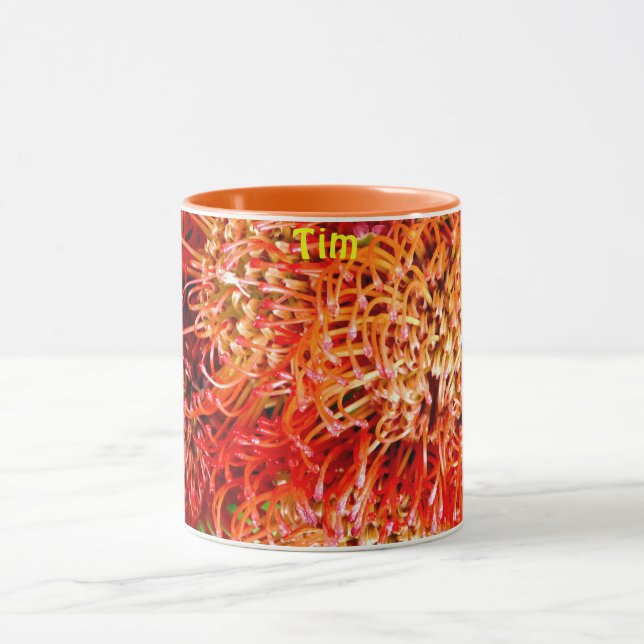 TIM ~ Personlig vacker Banksia ~ Mugg (Center)