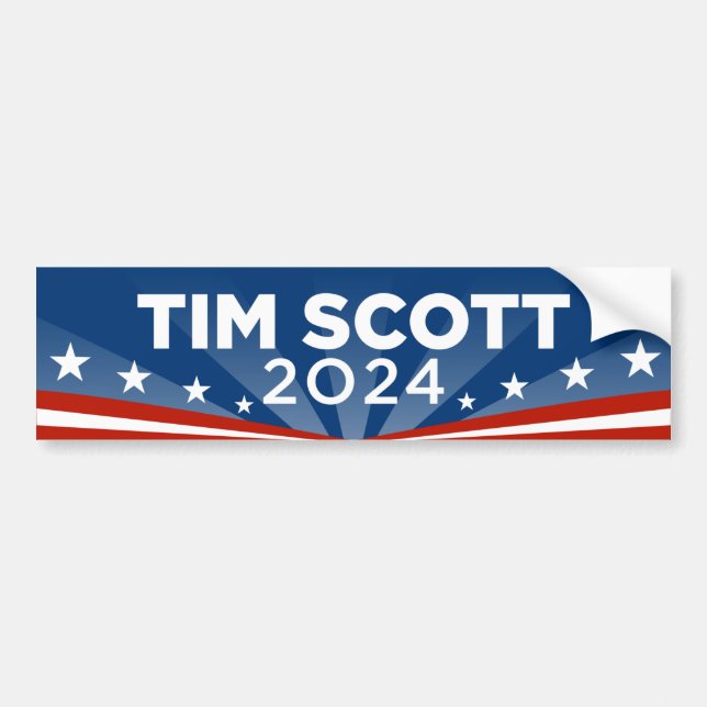 Tim Scott 2024 Bildekal (Framsidan)