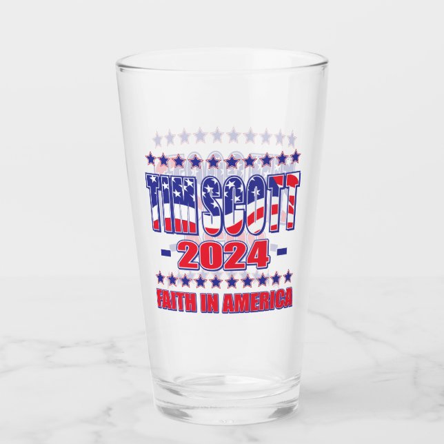 Tim Scott för ordförande Glaskopp (Framsida)