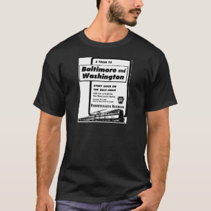 Tim- tåg 1948 för Pennsylvania järnväg Tee Shirt