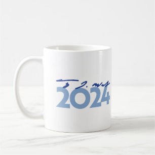 Tim Walz 2024 Namnteckning Kaffemugg