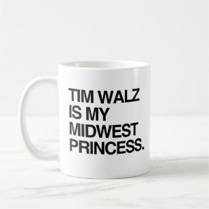 Tim Walz är min medelvästprinsessa Kaffemugg