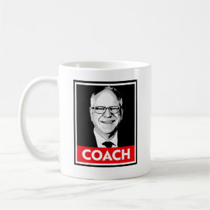 Tim Walz COACH Kaffemugg