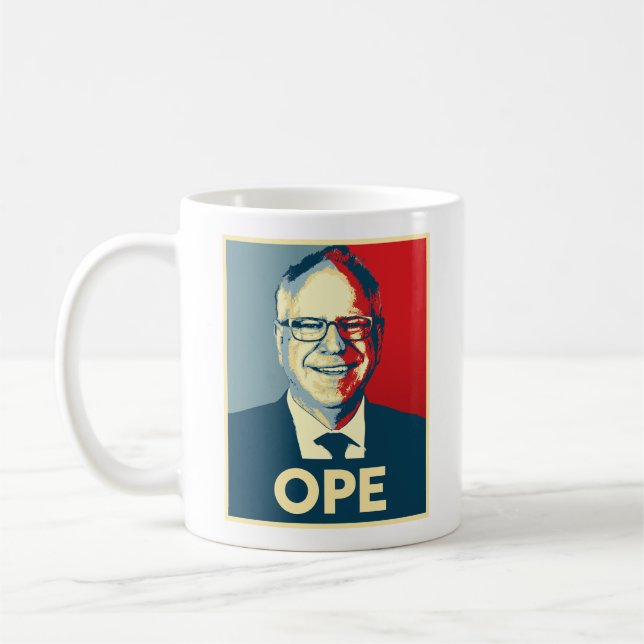 Tim Walz OPE Kaffemugg (Vänster)