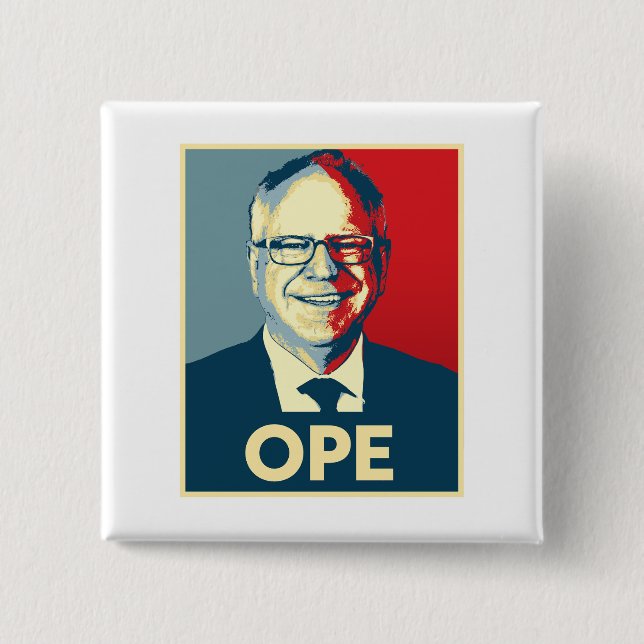 Tim Walz OPE Knapp (Framsida)