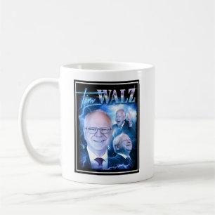 Tim Walz Retro 90s Kaffemugg