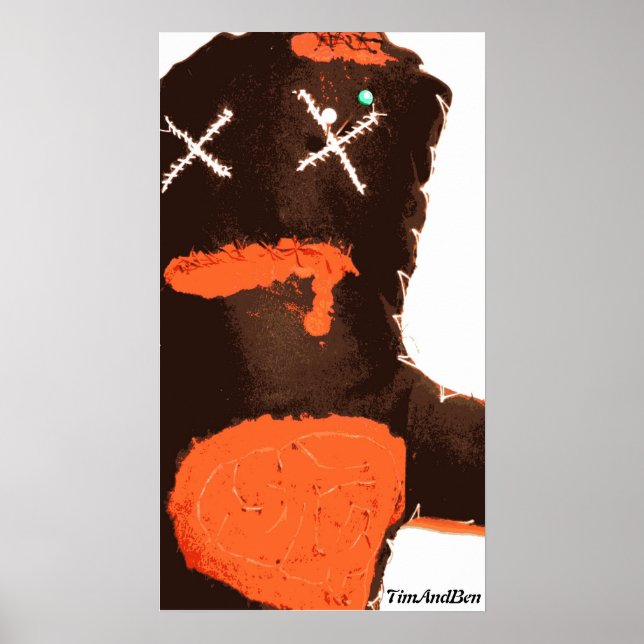 TimAndBen Zombie VooDoo Doll Poster (Framsidan)