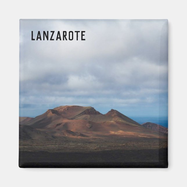 Timanfaya nationalpark Magnet (Framsidan)