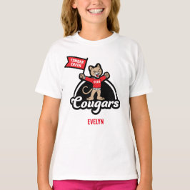 Timber Bäck Elementary Cougar Mascot T-Shirt