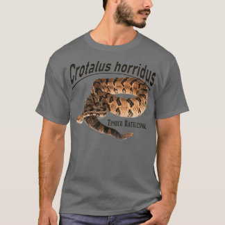 Timber Rattlesnake Crotalus fasdus 1  T Shirt