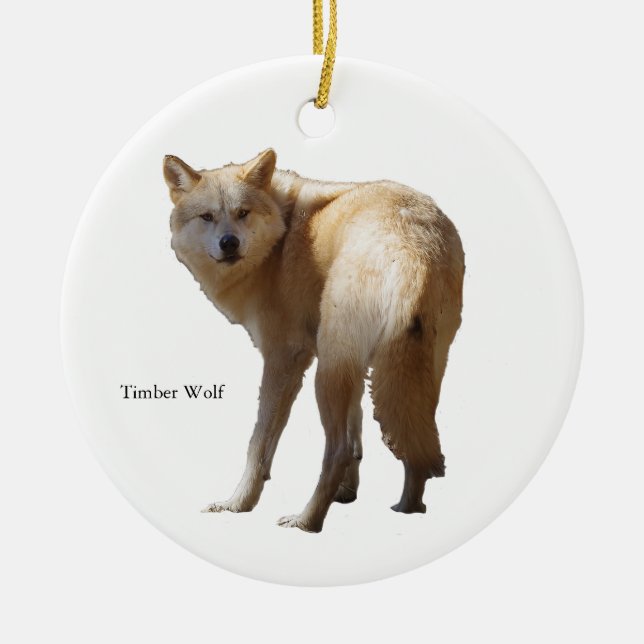 Timber Wolf ornament (Framsidan)