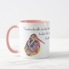 Timberdoodle (i skogen) mugg