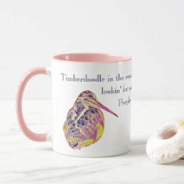 Timberdoodle (i skogen) mugg