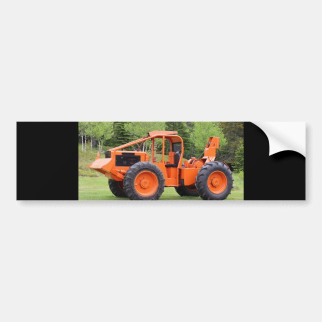 Timberjack Skidder Bildekal (Framsidan)