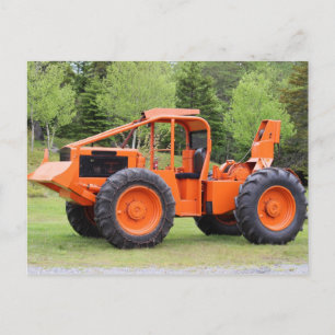 Timberjack Skidder Vykort