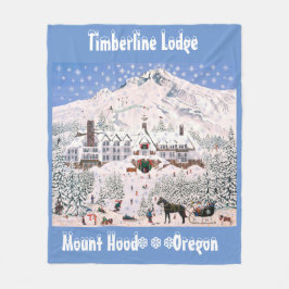 Timberline Lodge Flebit Blanket Fleecefilt