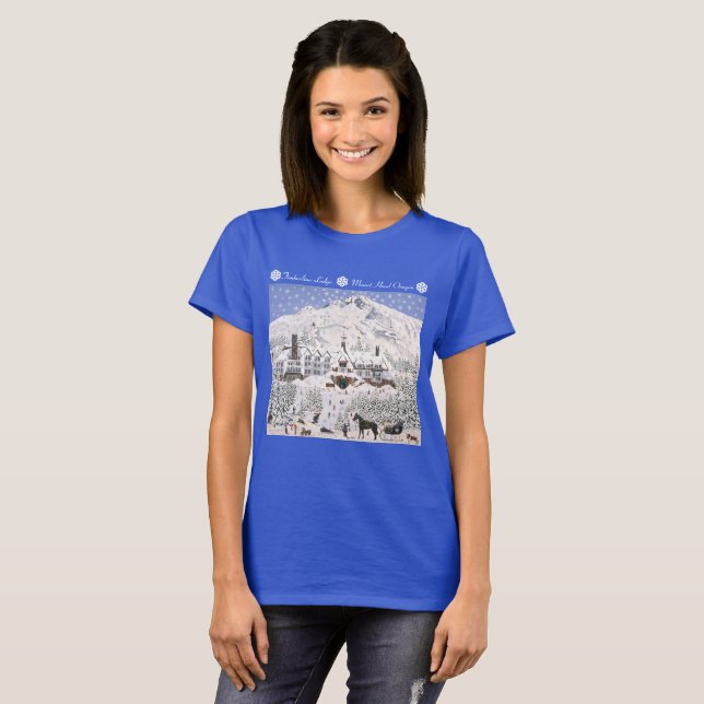 Timberline Lodge Sweatshirt T-Shirt (Hel framsida)