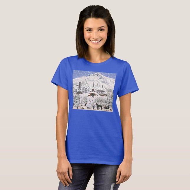 Timberline Lodge Sweatshirt Tee (Hel framsida)