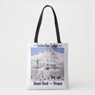 Timberline Lodge Tote Two Tygkasse