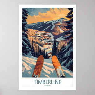Timberline Väggkonst - Oregon 1