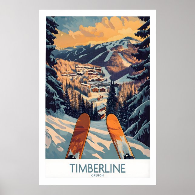 Timberline Väggkonst - Oregon 1 (Framsidan)