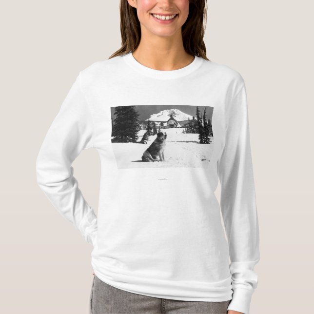Timberlineloge och "dam" ägaren t shirt (Framsida)