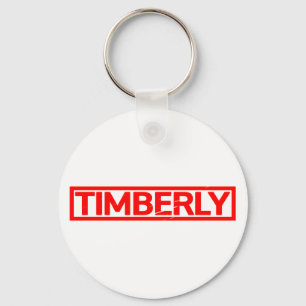 Timberly Frimärke Nyckelring