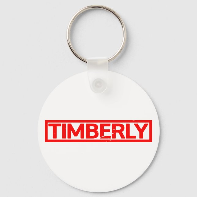Timberly Frimärke Nyckelring (Framsida)