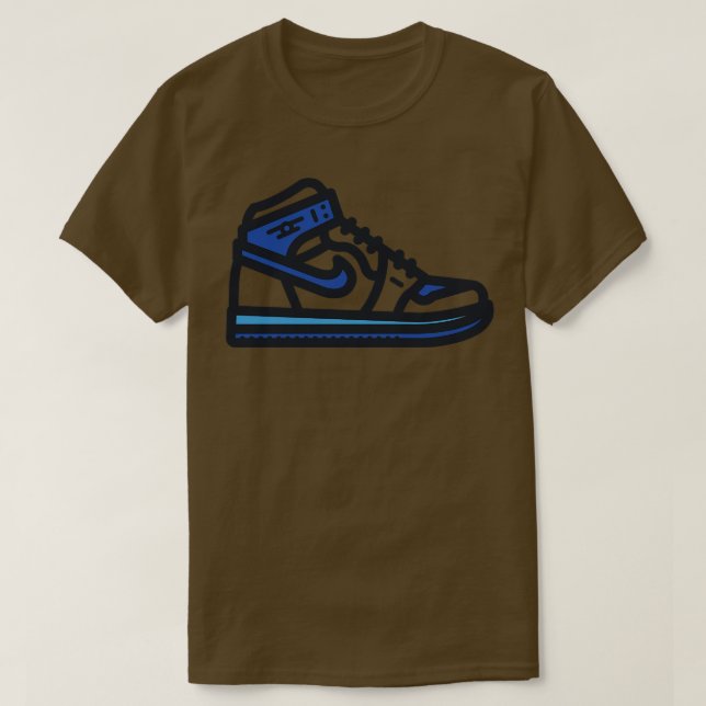 Timberwolves Basketball Sneakers T Shirt (Design framsida)