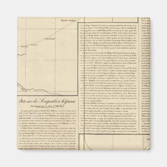 Timbuktu-Afrika Magnet (Framsidan)